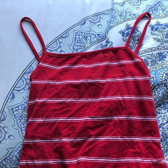 Brandy Melville Tops - Red and white Brandy Melville tank